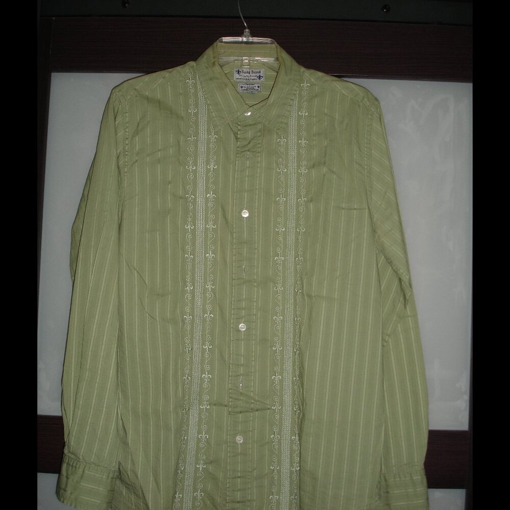 Lucky Brand Formal Long Sleeve Mens Shirt Medium